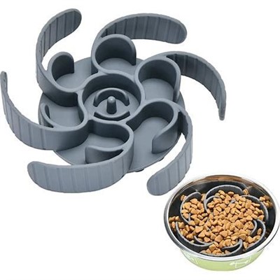 Justerbar Slow Feeder Dog Bowl Insats