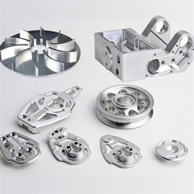 CNC-bearbetade aluminiumdelar
